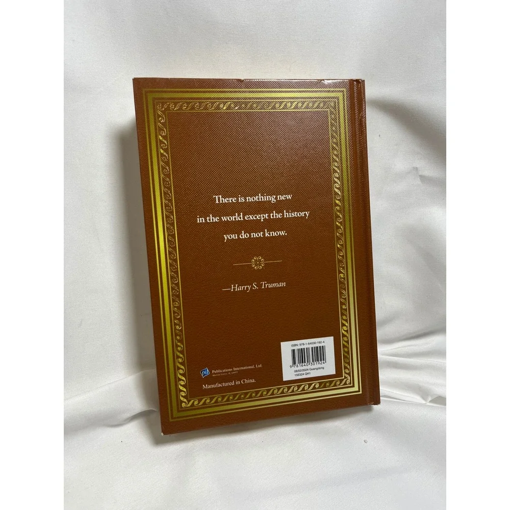 The Book of This Day in History Publications International Hardcover‎ Brown Gold